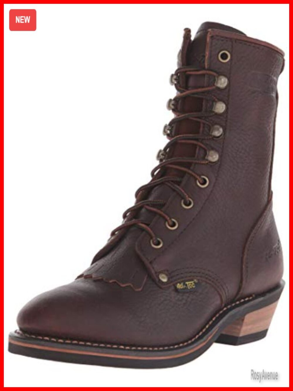 Women's Packer Boots - Full Grain Leather Work Boots